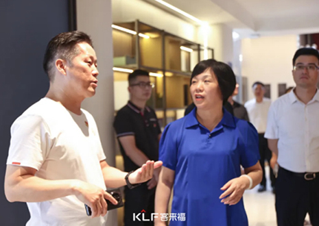 熱烈歡迎南昌市新建區(qū)政協(xié)領(lǐng)導(dǎo)一行蒞臨客來福參觀指導(dǎo)！